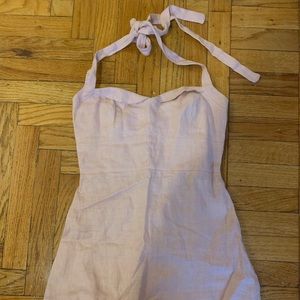 Pink minidress from Reformation